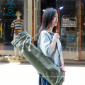 Yoga Mat Bag Carrier Durable Canvas Cotton Carry Strap Drawstring mini canvas bag for yoga